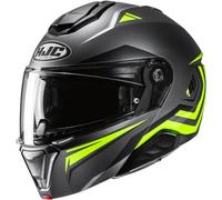 HJC i91 Tricus Casque, noir-gris, taille 2XL pour homme