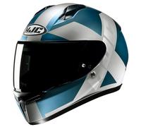 HJC C10 Tez MC2SF Casque Intégral Mat/Bleu M unisex multicolore