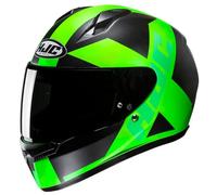 HJC C10 Tez MC4HSF Casque Intégral Vert néon L unisex