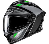 HJC, Casque Moto Intégral C71 FABER Grey Green MC4, M