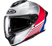 HJC, Casque Moto Intégral C71 MORIX White Red Blue MC21, XL