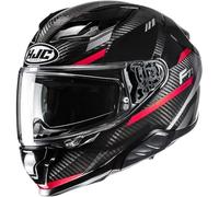 HJC, Casque Moto Intégral F71 CARBON ESIRA Carbon Red MC1, L