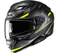 HJC, Casque Moto Intégral F71 CARBON ESIRA Carbon Yellow MC3HSF, XXL