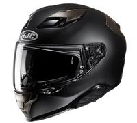 HJC, Casque Moto intégral F71 UNI Semi Mat Noir Titanium, XS