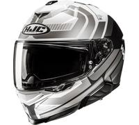 HJC i71 Viz Casque, noir-gris-blanc, taille L pour homme