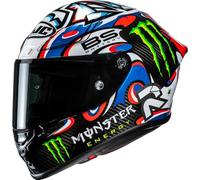 HJC, Casque Moto Intégral RPHA 1 V2 CARBON QUARTARARO LE MANS 3 MC21, XS