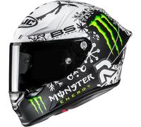 HJC, Casque Moto Intégral RPHA 1 V2 CARBON SNOW DIABLO MC10SF, XXL
