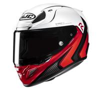 HJC, Casque Moto Intégral RPHA 12 KOS Blanc Rouge MC1, L