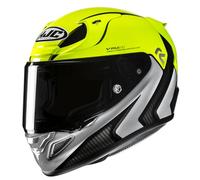 HJC, Casque Moto Intégral RPHA 12 KOS Jaune Argent MC3H, M