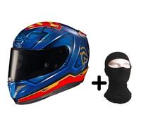 HJC Casque moto intégral RPHA11 Superman + Cagoule XL = 61-62 cm