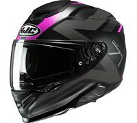 HJC, Casque Moto Intégral RPHA71 Pinna Noir / Rose MC8SF, XXS