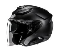 HJC, Casque Moto Jet F31 UNI Semi Mat Noir, XXL