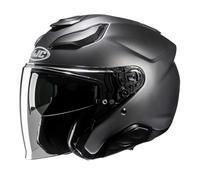 HJC, Casque Moto Jet F31 UNI Semi Mat Titanium, XXL
