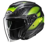 HJC, Casque Moto Jet I31 DEPE Black/Yellow MC3HSF, XS
