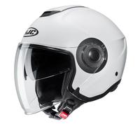 HJC Casque Jet i40N SOLID Semi Flat Pearl White