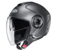 HJC, Casque Moto Jet i40N UNI Semi Mat Titanium, M