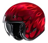 HJC, Casque Moto Jet V31 FIRO Red MC1, XL