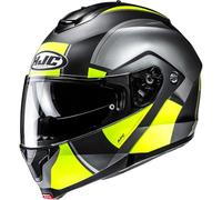 HJC, Casque Moto Modulable C91N JYN Grey Yellow MC3HSF, XS