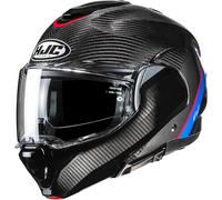 HJC, Casque Moto Modulable F100 CARBON STAN MC21, M