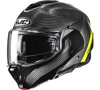 HJC, Casque Moto Modulable F100 CARBON STAN MC3H, XS