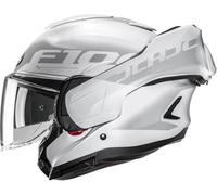 HJC Casque moto modulable F100 Hetal MC10 XXL gris-blanc