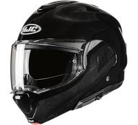 HJC, Casque Moto Modulable F100 UNI Metal Black, XS