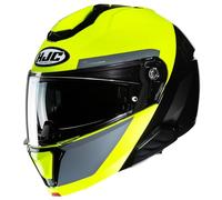 HJC i91 Bina MC3H Casque Modulable jaune L