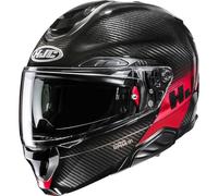 HJC RPHA 91 Carbon Elig Casque, noir-rouge, taille L pour homme