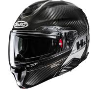 HJC, Casque Moto Modulable RPHA 91 CARBON ELIG Silver Carbon MC5, L
