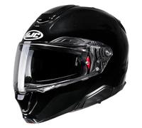 HJC, Casque Moto Modulable RPHA91 UNI Métal Noir, L