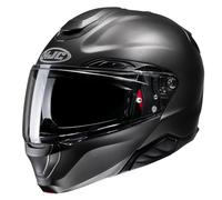 HJC, Casque Moto Modulable RPHA91 UNI Semi Mat Titanium, XXL