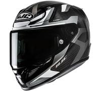 HJC Casque moto intégral RPHA 12 CARBON XENTRA Noir/Blanc MC5 XL
