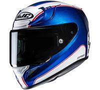 HJC Casque moto intégral RPHA 12 Respon MC2 Blanc/Bleu Homme Taille S