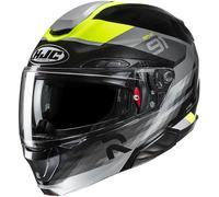 HJC Casque modulable RPHA 91 Madal MC3H Noir/Jaune Fluo XL