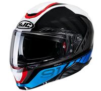 HJC Casque moto modulable RPHA 91 Rafino MC-21 Noir/Blanc/Bleu Taille M