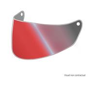 HJC HJ-40 Visière, rouge pour homme