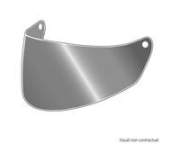 HJC HJ-34P Visière, Argent d’iridium, Taille unique
