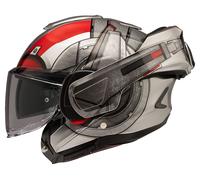 HJC F100 Ant-Man Marvel Casque Modulable Anthracite/Argenté/Rouge M unisex gris