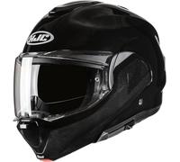 HJC F100 Solid Casque, noir métallique, Taille L (58/59)