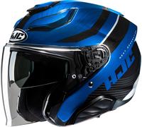 HJC F31 Naby Casque jet, noir-bleu, taille S