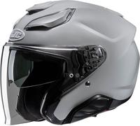 HJC F31 Solid Casque jet, gris, Taille M (57/58)