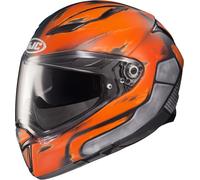 HJC F70 Death Stroke Casque, Orange/Bleu, Taille S (55/56)