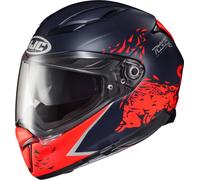 HJC F70 Spielberg Red Bull Ring Casque, rouge-bleu, taille L pour homme