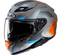 HJC F71 Arcan Casque, Gris/Orange, Taille S (55/56)