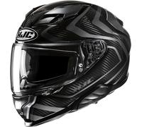 HJC F71 Carbon Nevio Casque, noir-gris, taille XL pour homme