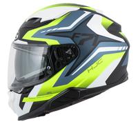 HJC F71 Fès MC3HSF Casque Intégral Mat/Jaune/Bleu XS unisex