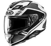 HJC F71 Tozz Casque, noir-gris-blanc, taille M pour homme