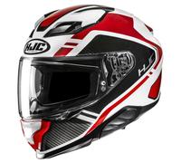 HJC F71 Tozz MC1 Casque Intégral Blanc/Rouge/Noir L unisex