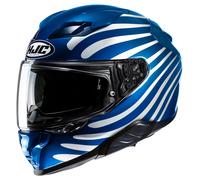 HJC F71 Zen MC2 Casque Intégral Bleu/Blanc S unisex