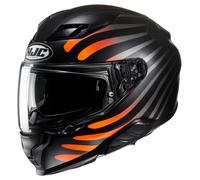 HJC F71 Zen MC7SF Casque Intégral Mat/Noir/Orange XS unisex